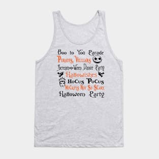 Mickey's Not So Scary Halloween Party Shirt Tank Top